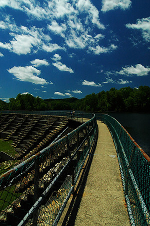 Dam at Bays Mountain