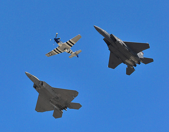 U.S. Airforce Heritage Flight
